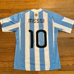 Leonel Messi Jersey - Argentina #10, Large